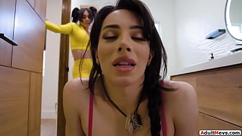 3 big-boobed tgirls inhale n ass-fuck without a condom