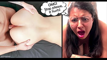 First-ever TIME ANAL! - Very excruciating Caboose smashing intrusion invasion surprise with a jaw-dropping Scarcely Legal year older Latina college student.